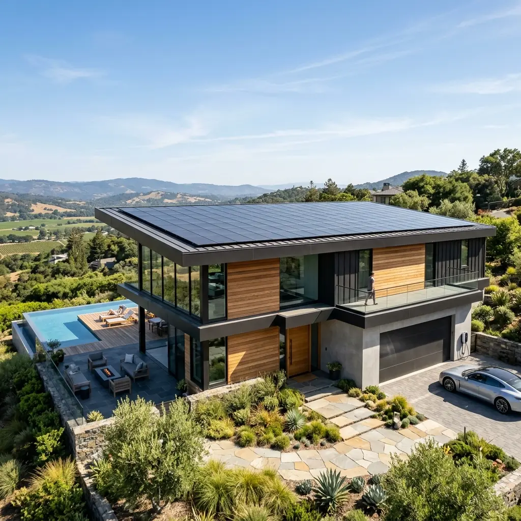 Modern Solar House